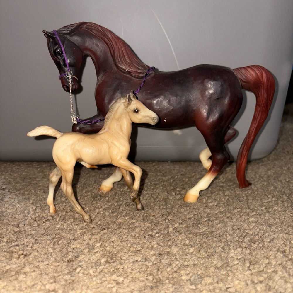 Breyer Horse “ Proud Mayor And Newborn Foal” Limited Edition